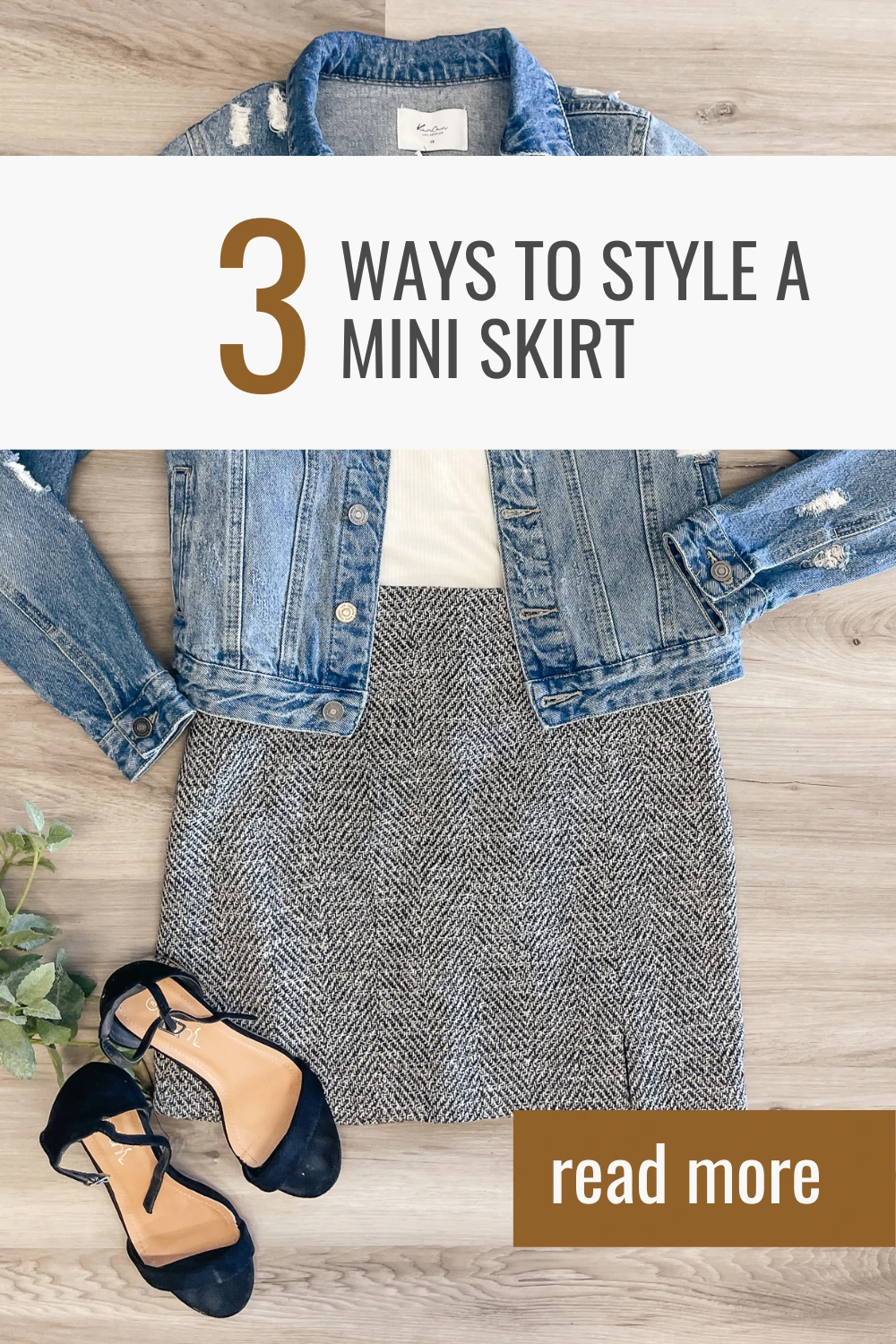 3 Ways to Style The Day & Night Mini Skirt