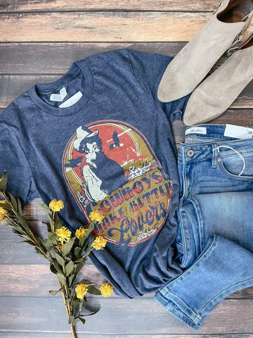 western graphic tees