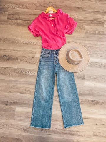 wide leg jeans