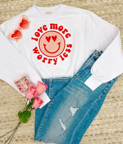 valentines day crewneck sweatshirt