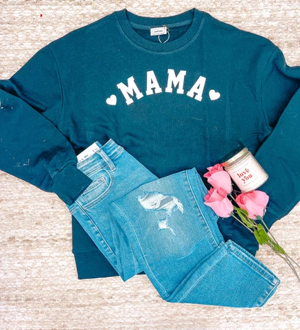 mama crewneck sweatshirt