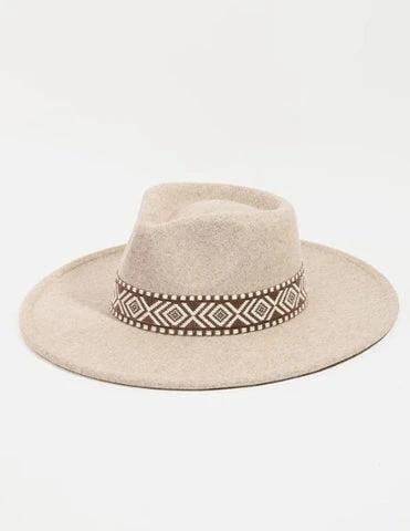 boho felt hat