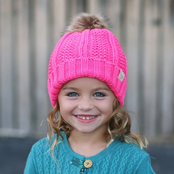 Kids CC Pom Beanie