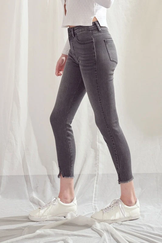 Miley High Waisted Ankle Skinny Jeans
