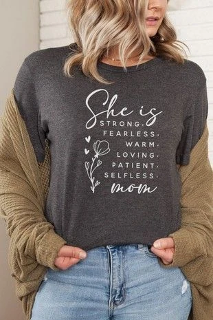 She is Mom Graphic Tee