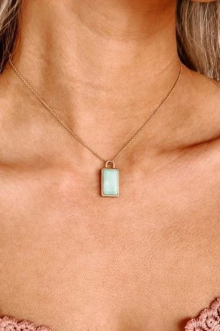 Arden Mint Necklace