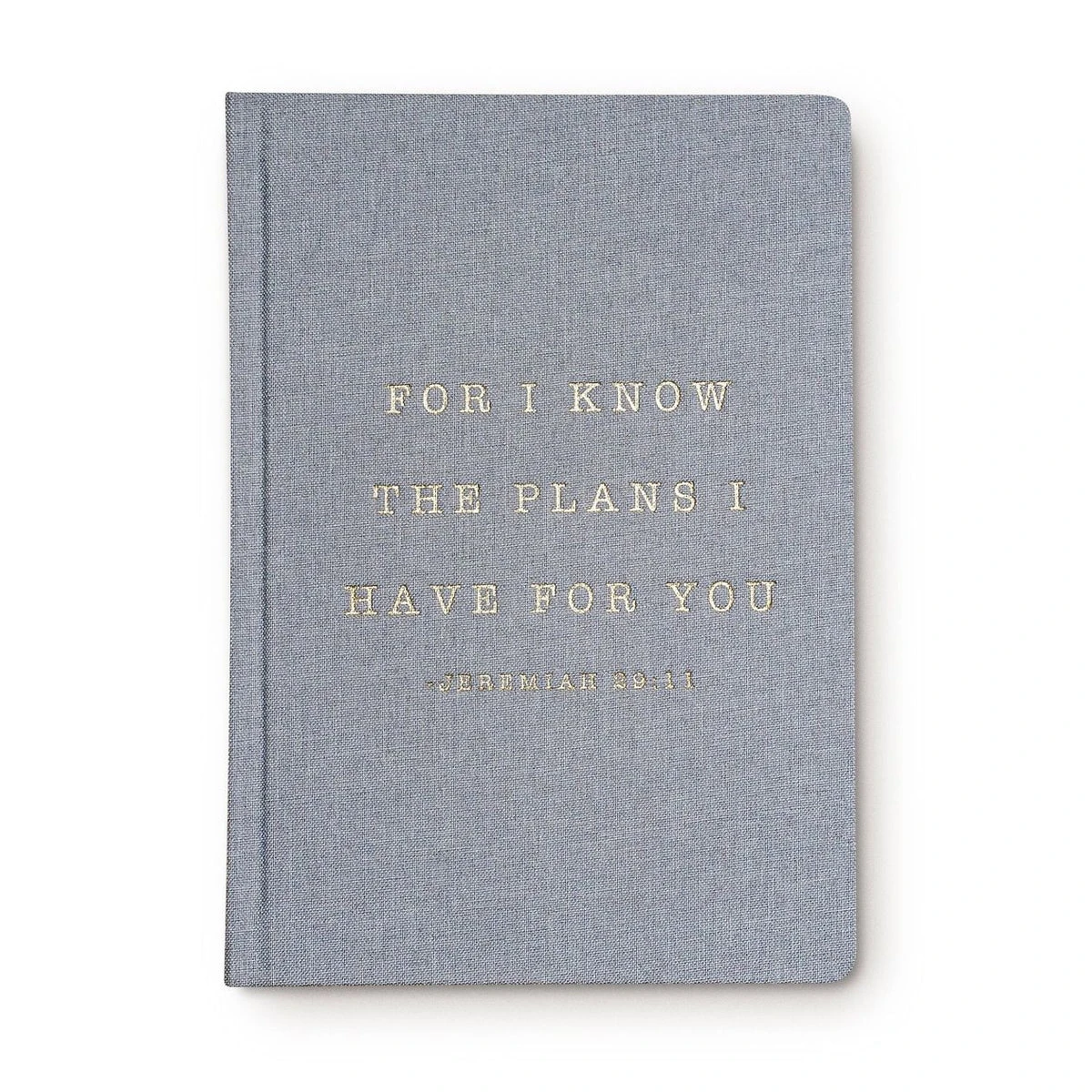 Jeremiah 29:11 Fabric Journal