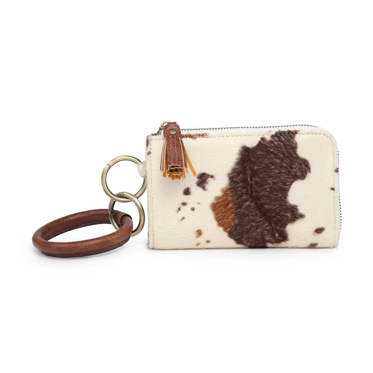 Liv Cow Print Wallet