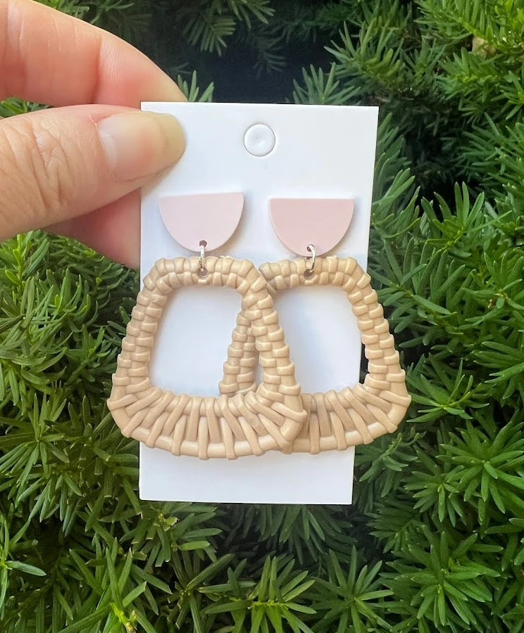 Baker Acrylic Earrings