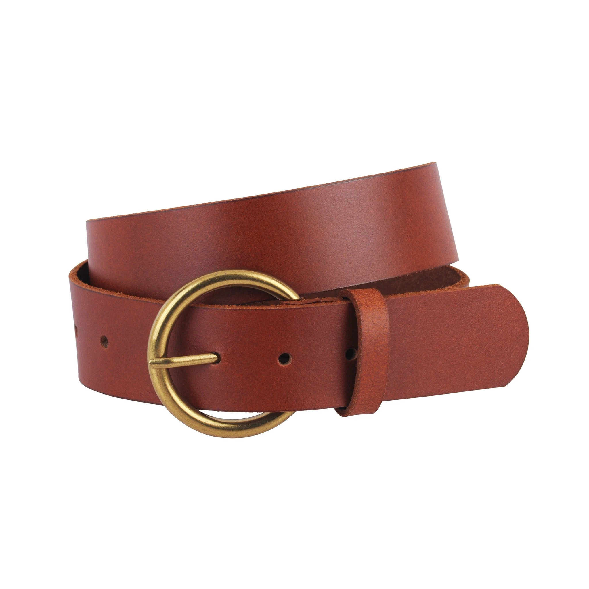 Classic 1.5" Brown Leather Belt
