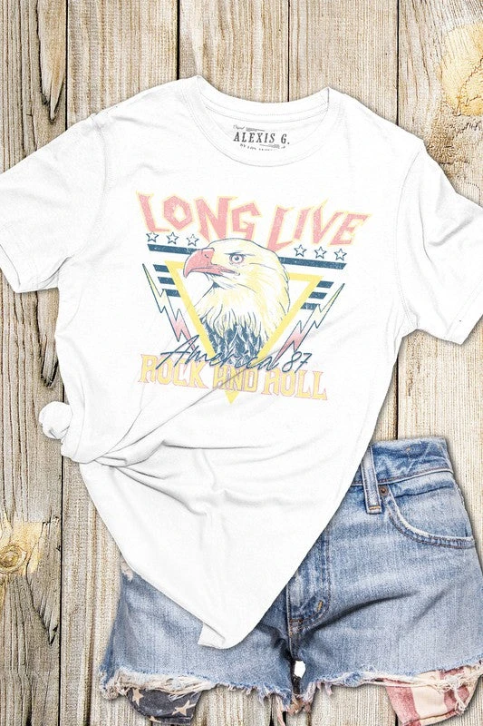 Long Live Rock & Roll Graphic Tee