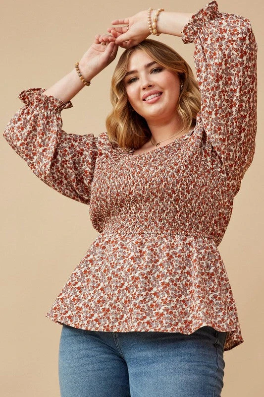 boho tops plus size