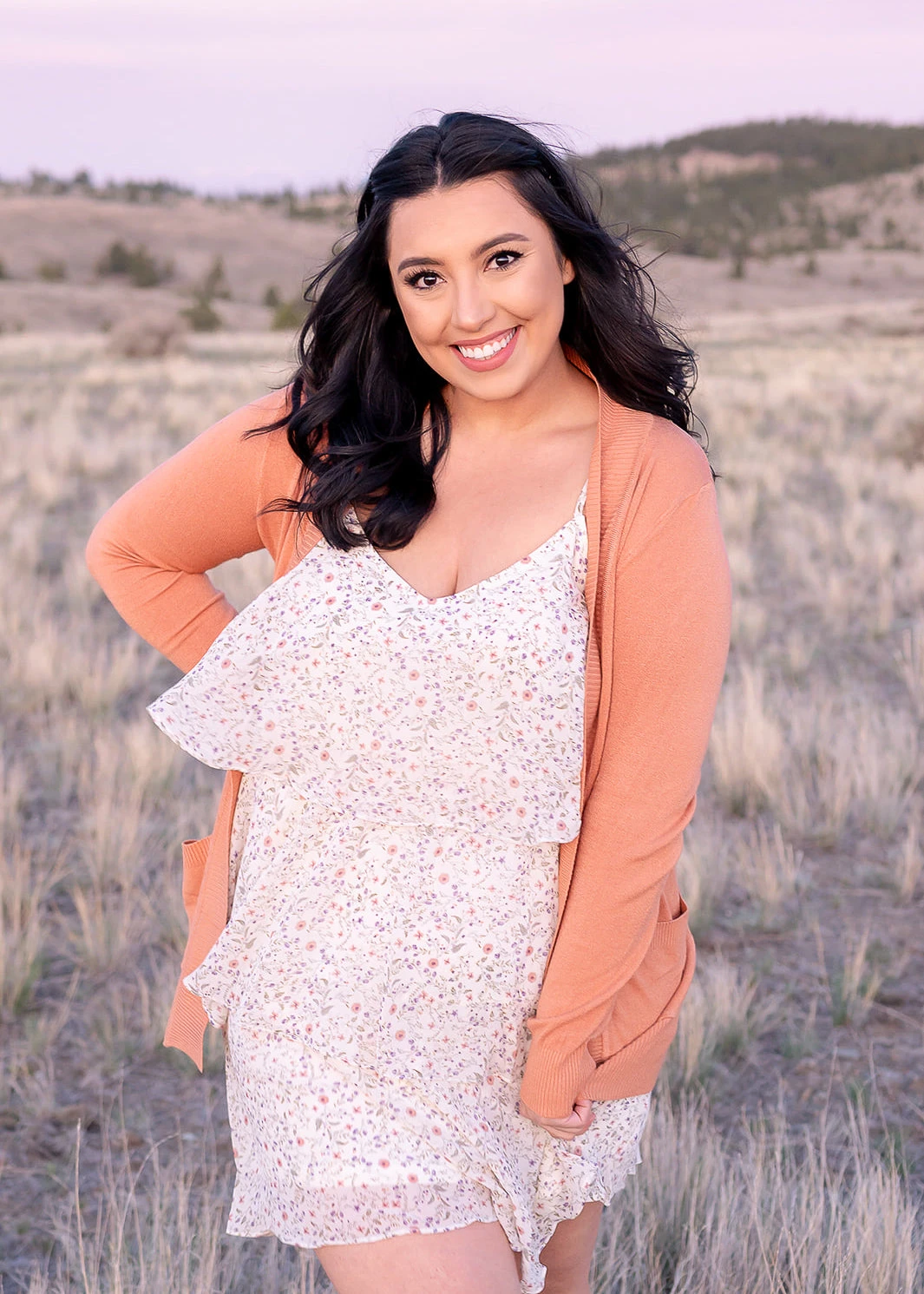 Ridin' Roads Ruffle Dress (2 colors)