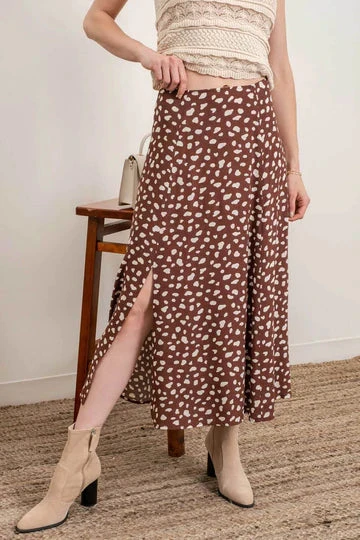 Falling Leaves Maxi Skirt