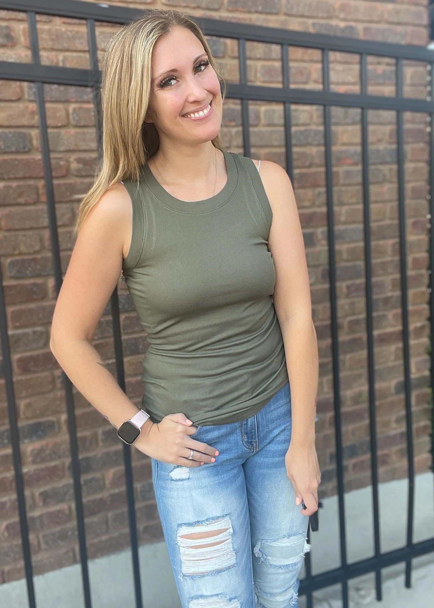 12TB Favorite Ribbed Tank (2 colors)