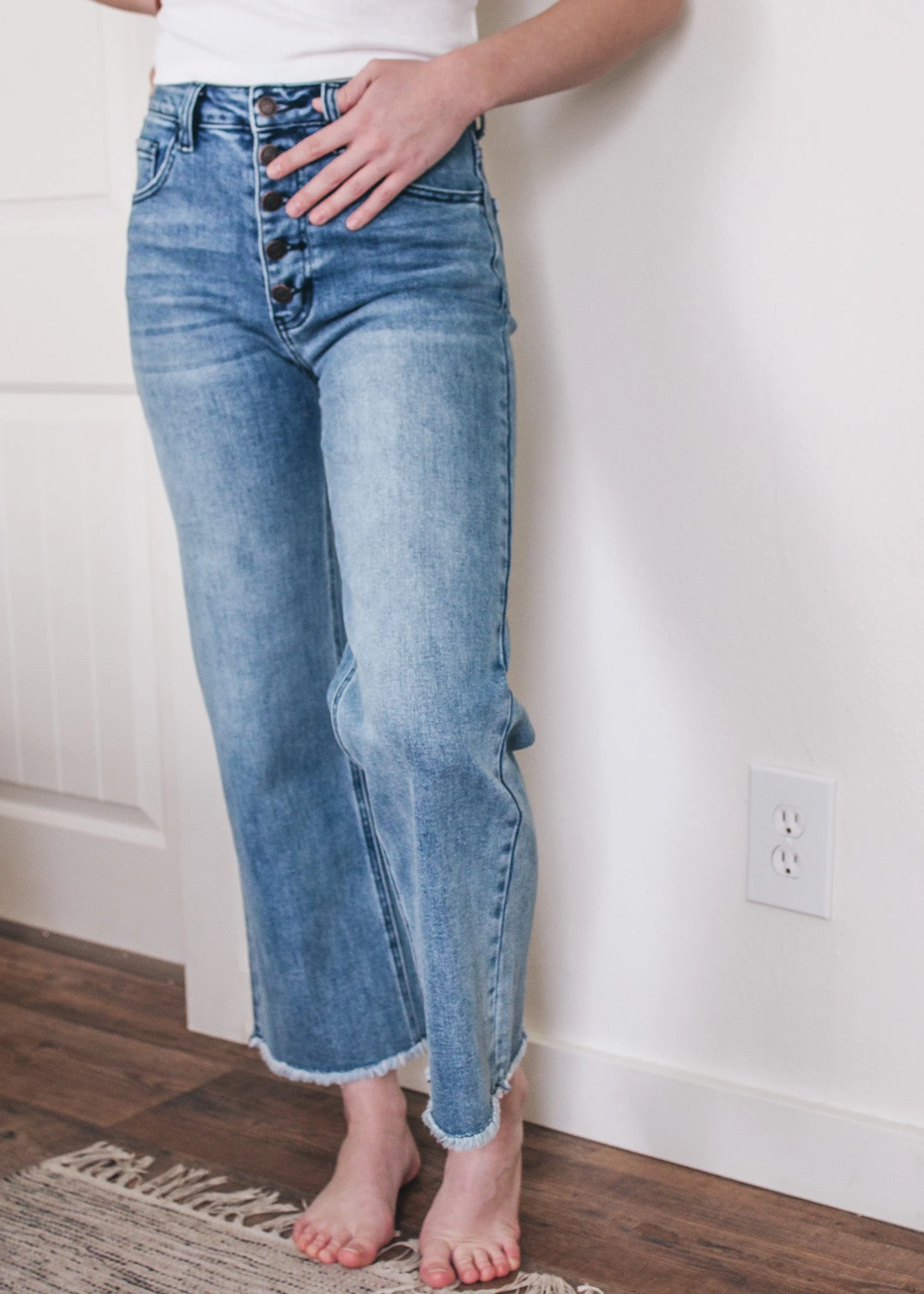 Willow High Waisted Wide Leg Jeans