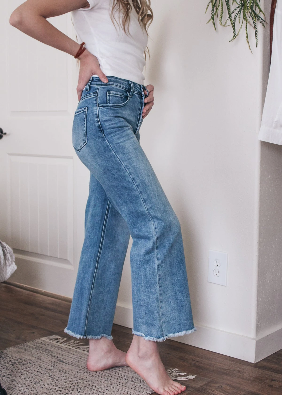 Willow High Waisted Wide Leg Jeans