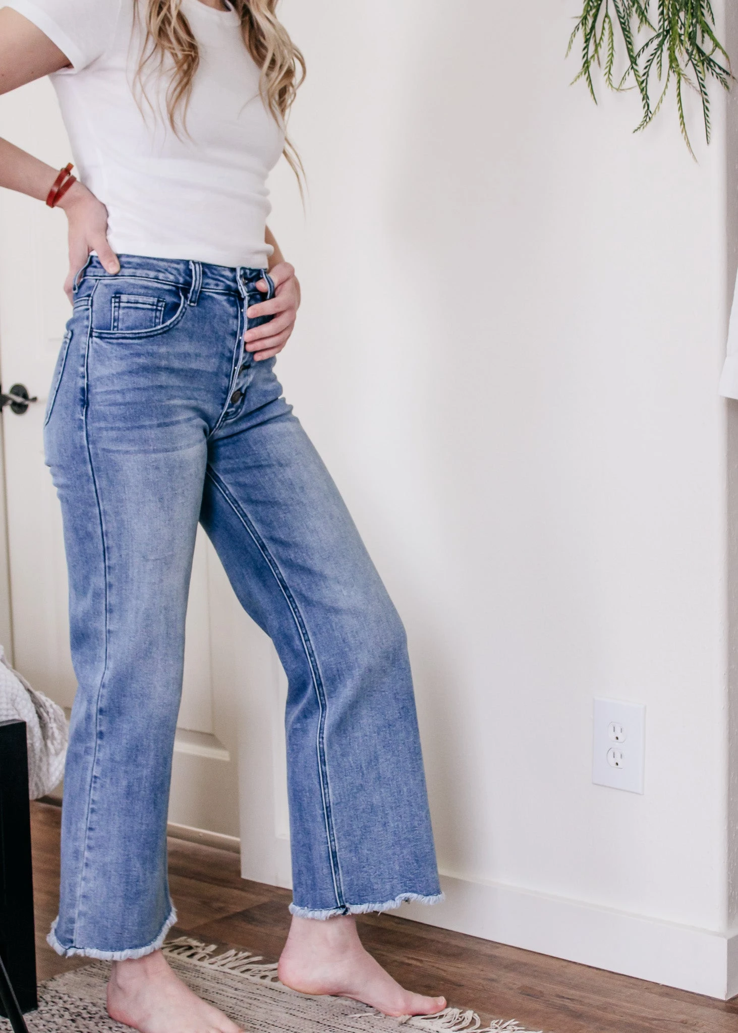 Willow High Waisted Wide Leg Jeans