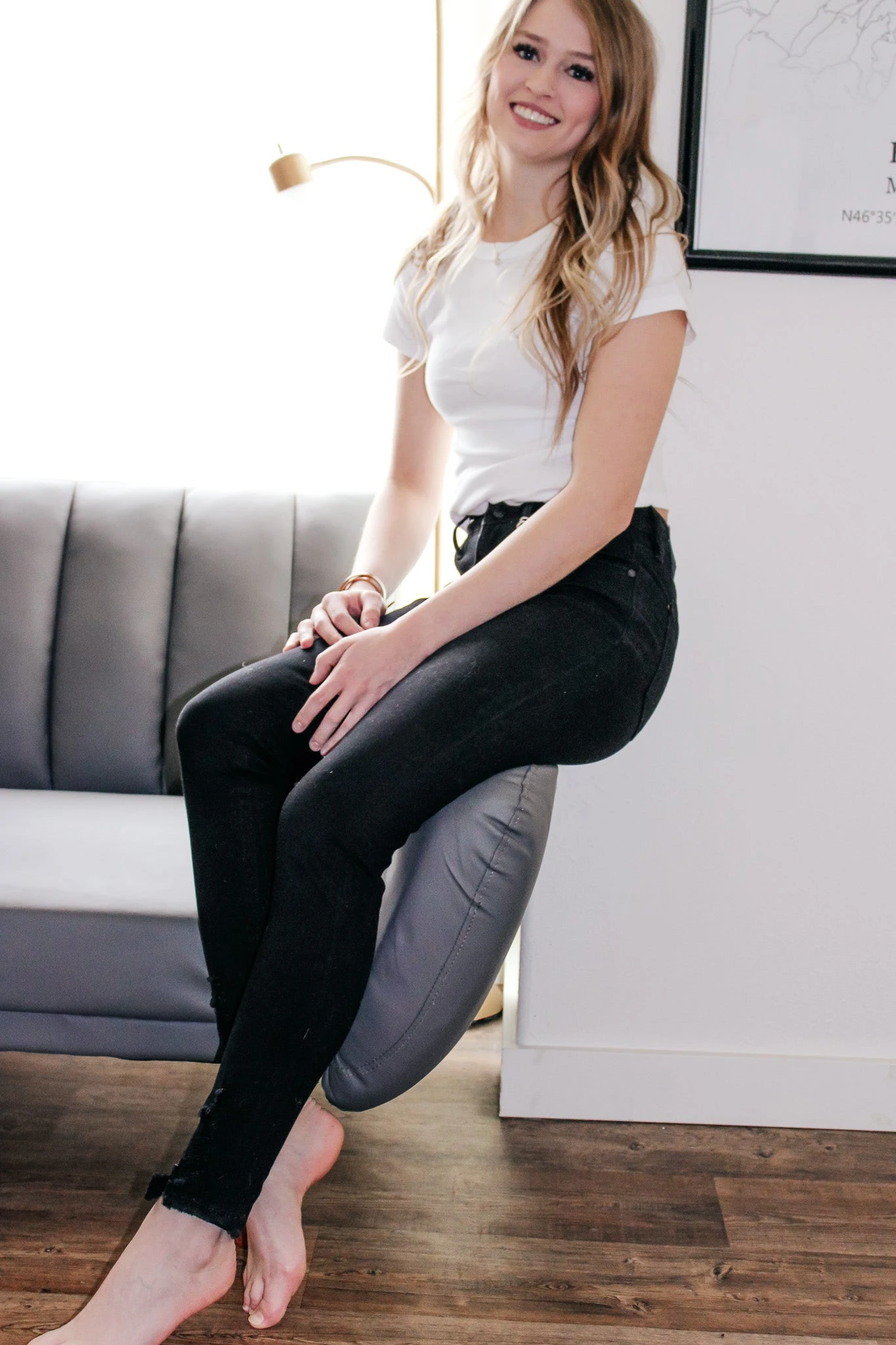 Taylor Black Skinny Jeans