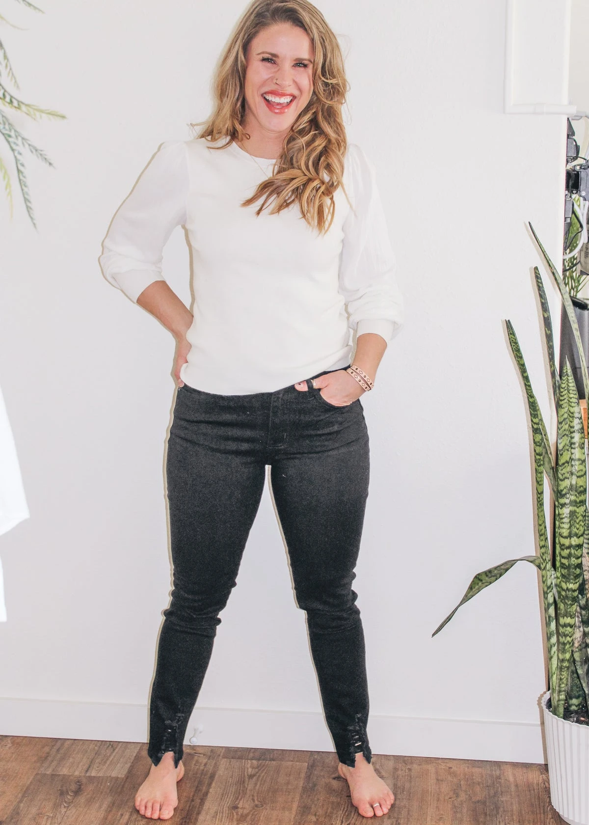 Taylor Black Skinny Jeans