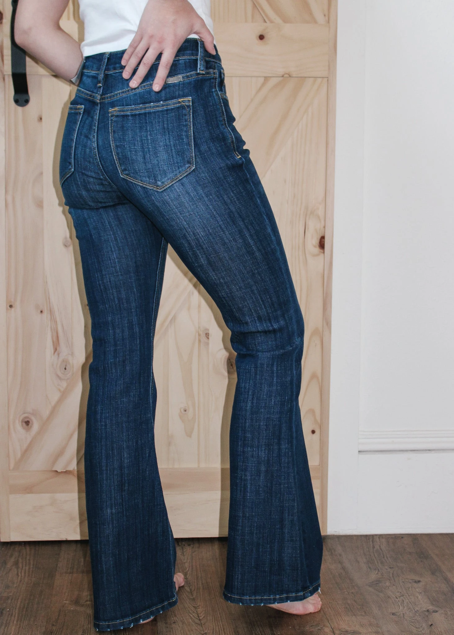 Stevie Mid Rise Flare Jeans