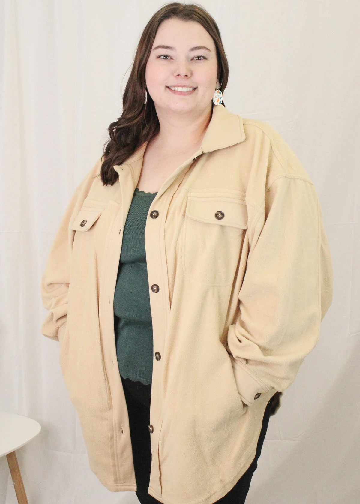 Left Behind Fleece Shacket