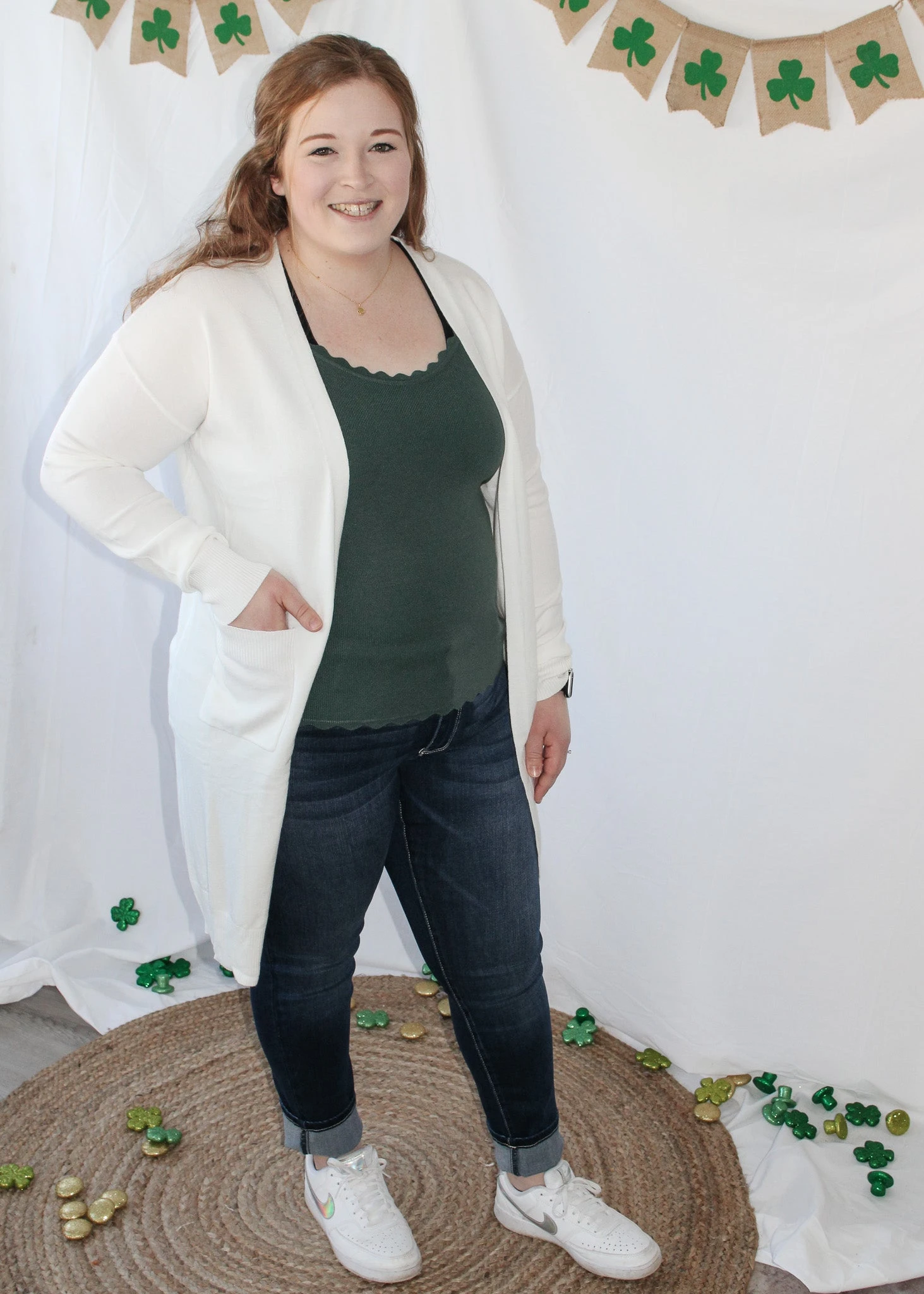 Jade Green Cami Tank Top