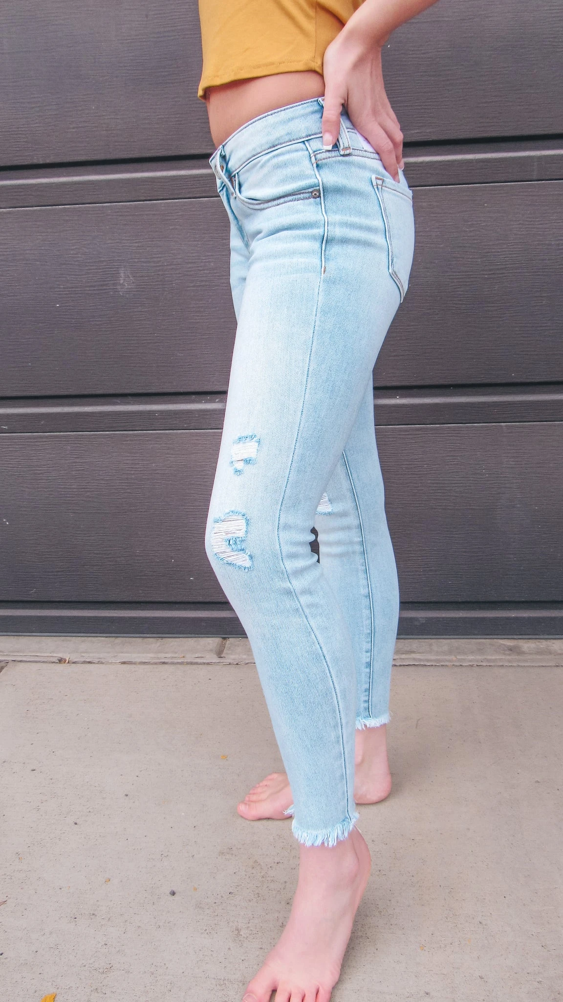 Callie Ankle Skinny Jeans