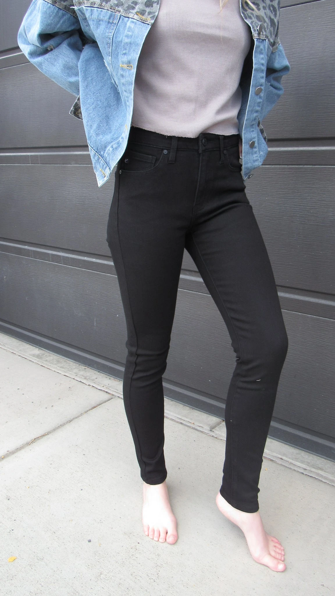 Black High Waisted Jeans