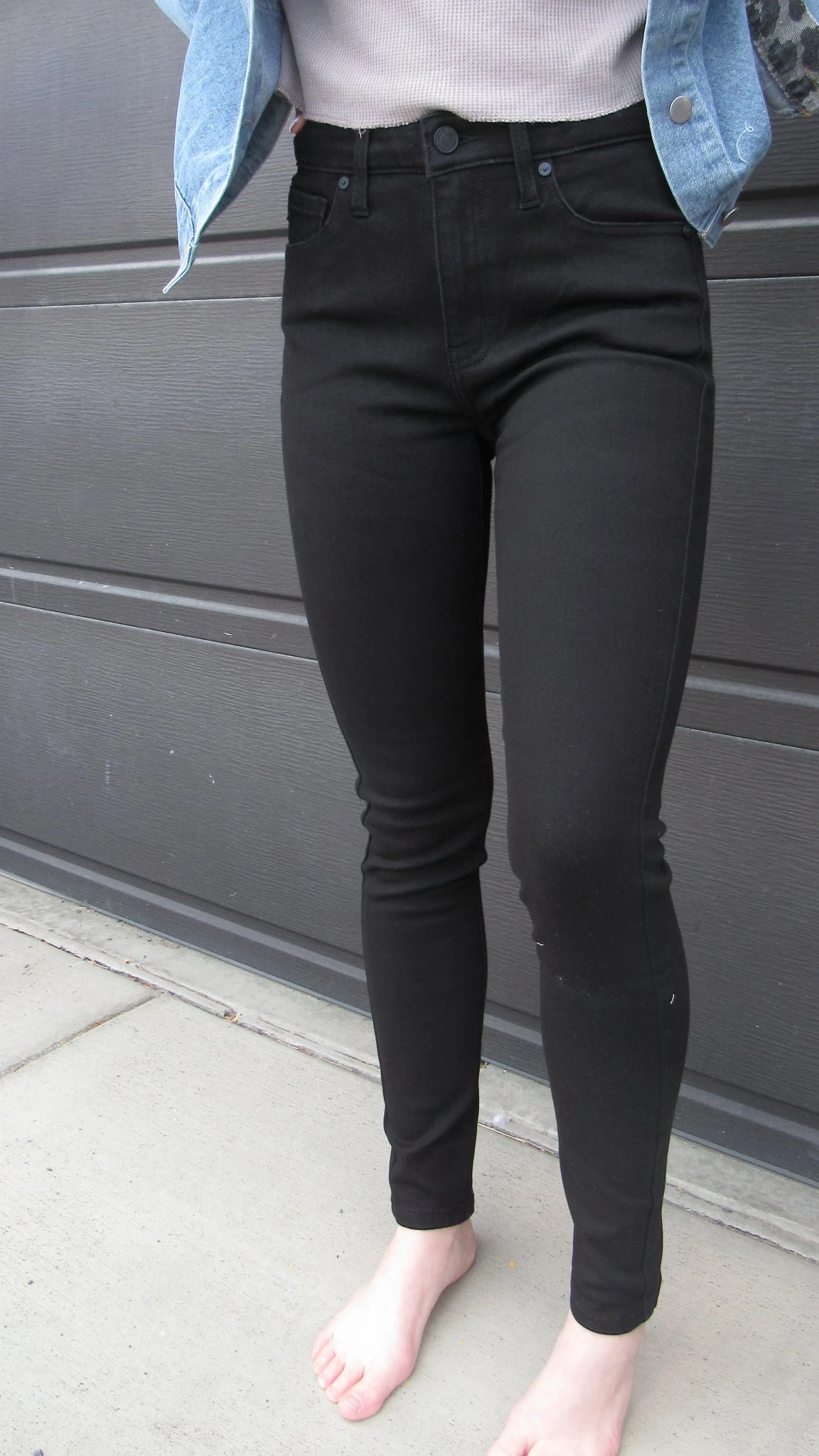 Black High Waisted Jeans