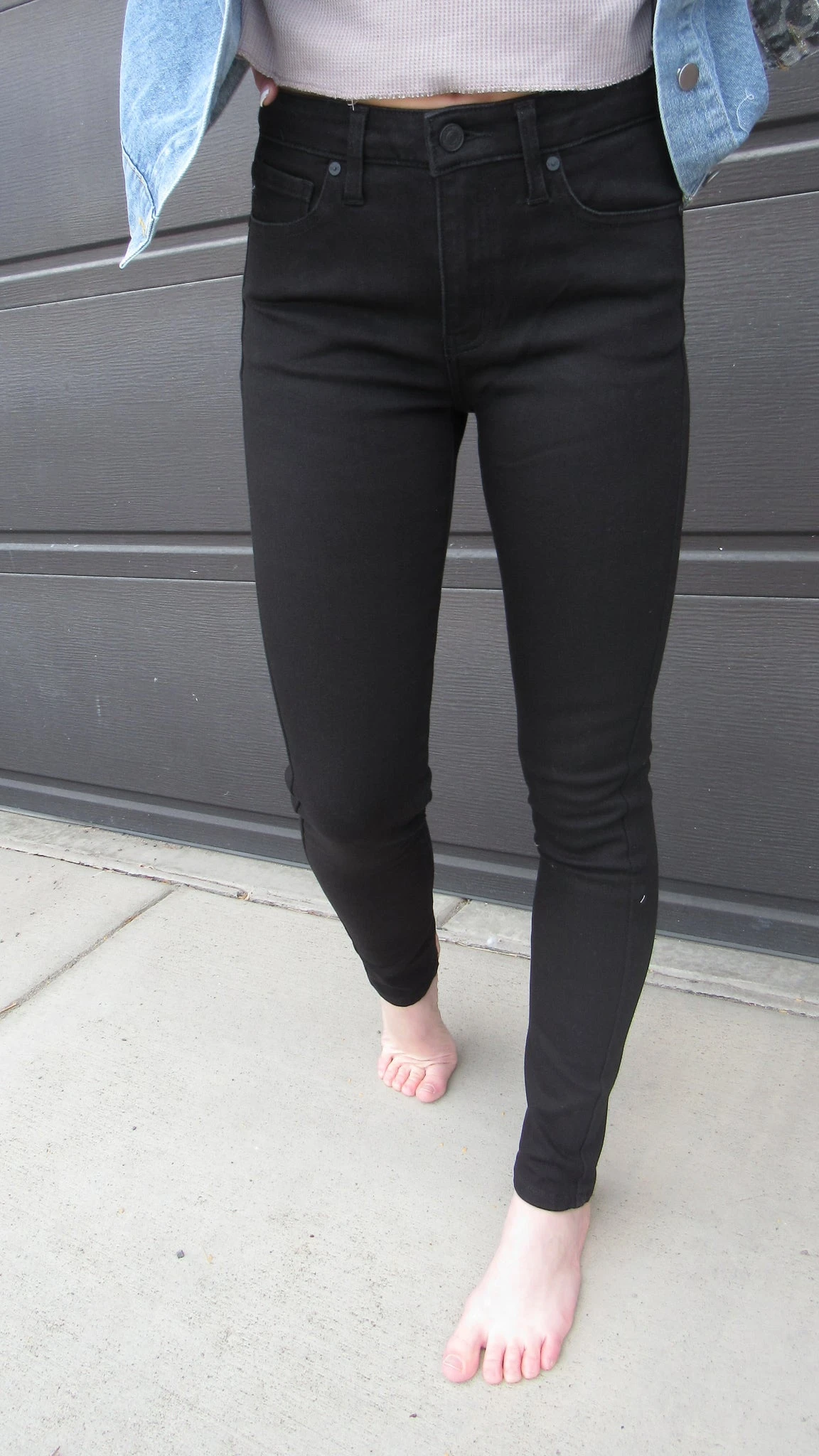 Black High Waisted Jeans