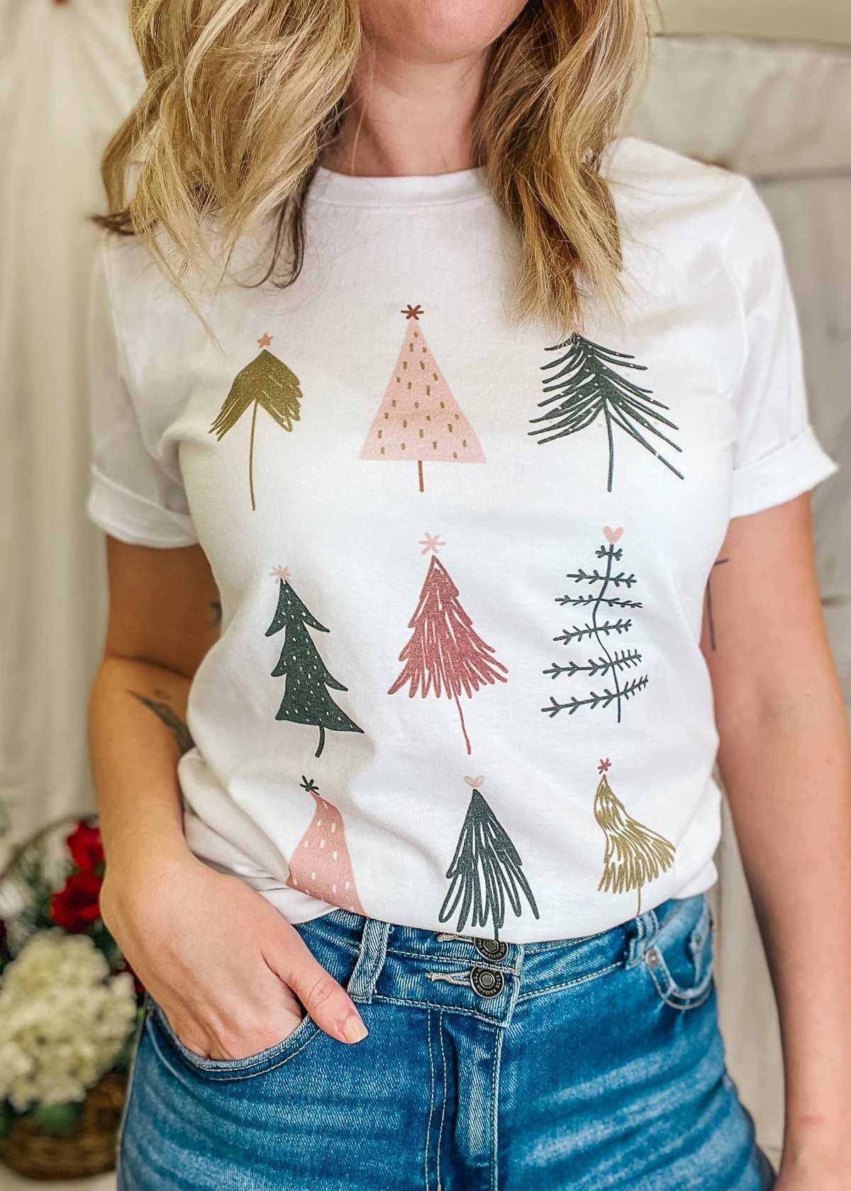 Christmas Tree Graphic Tee