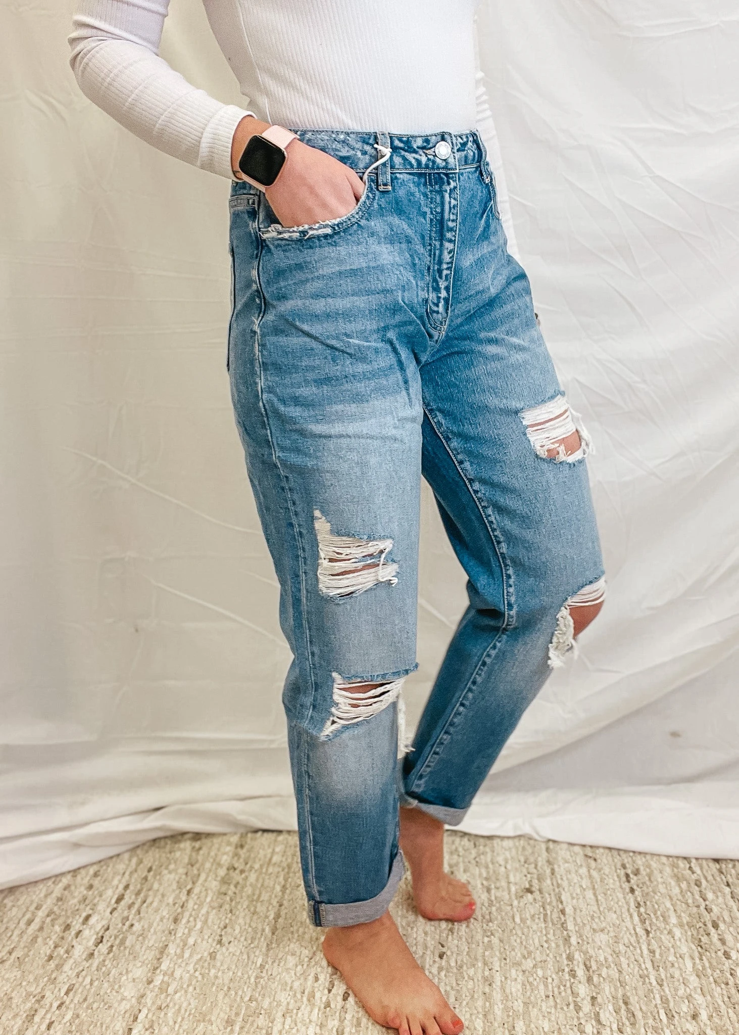 Emma 2 Mom Style Jeans