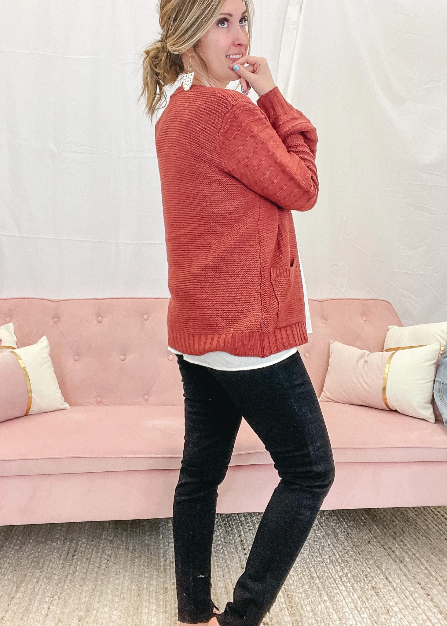 Claire Open Cardigan