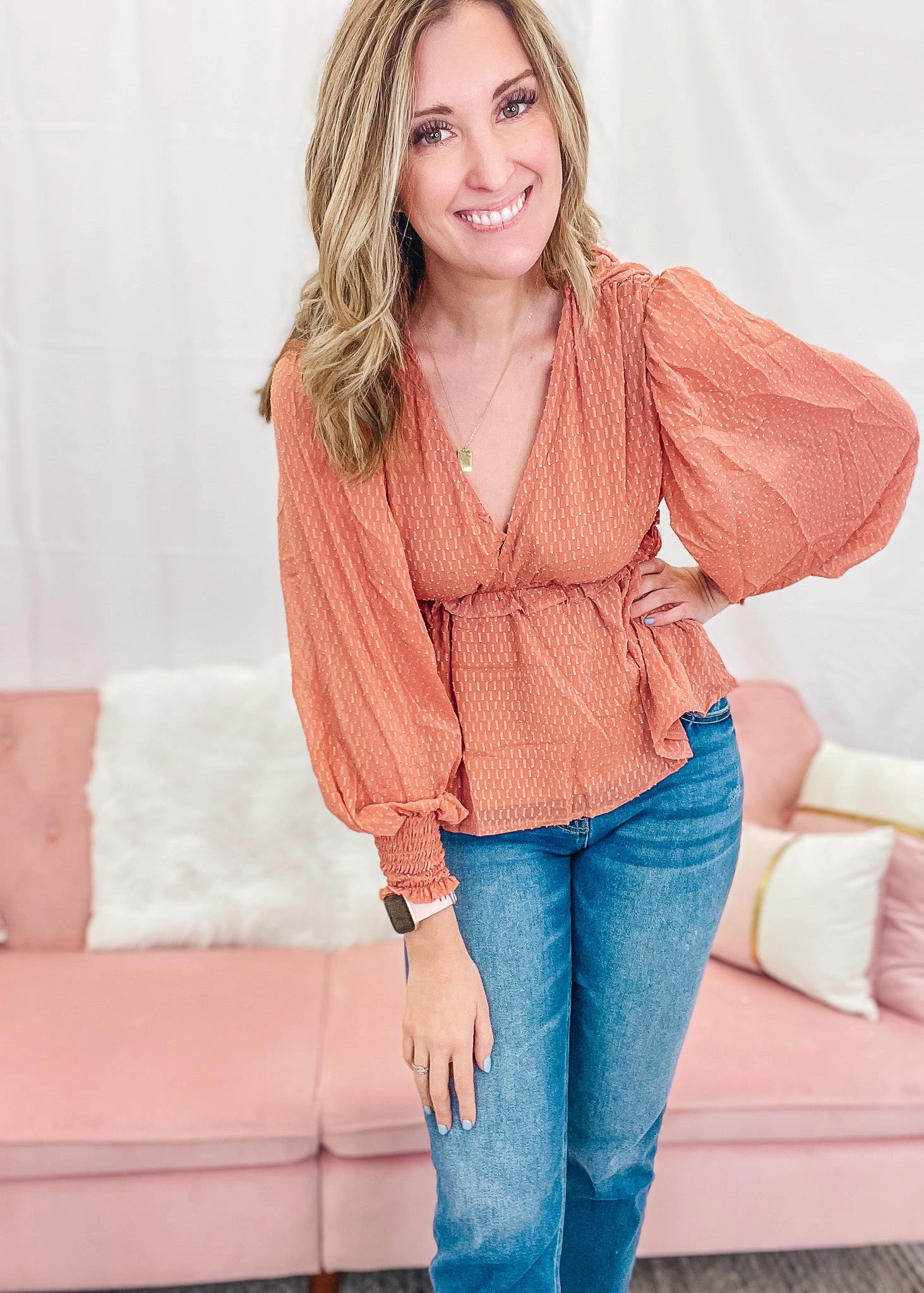 Raven Babydoll Blouse