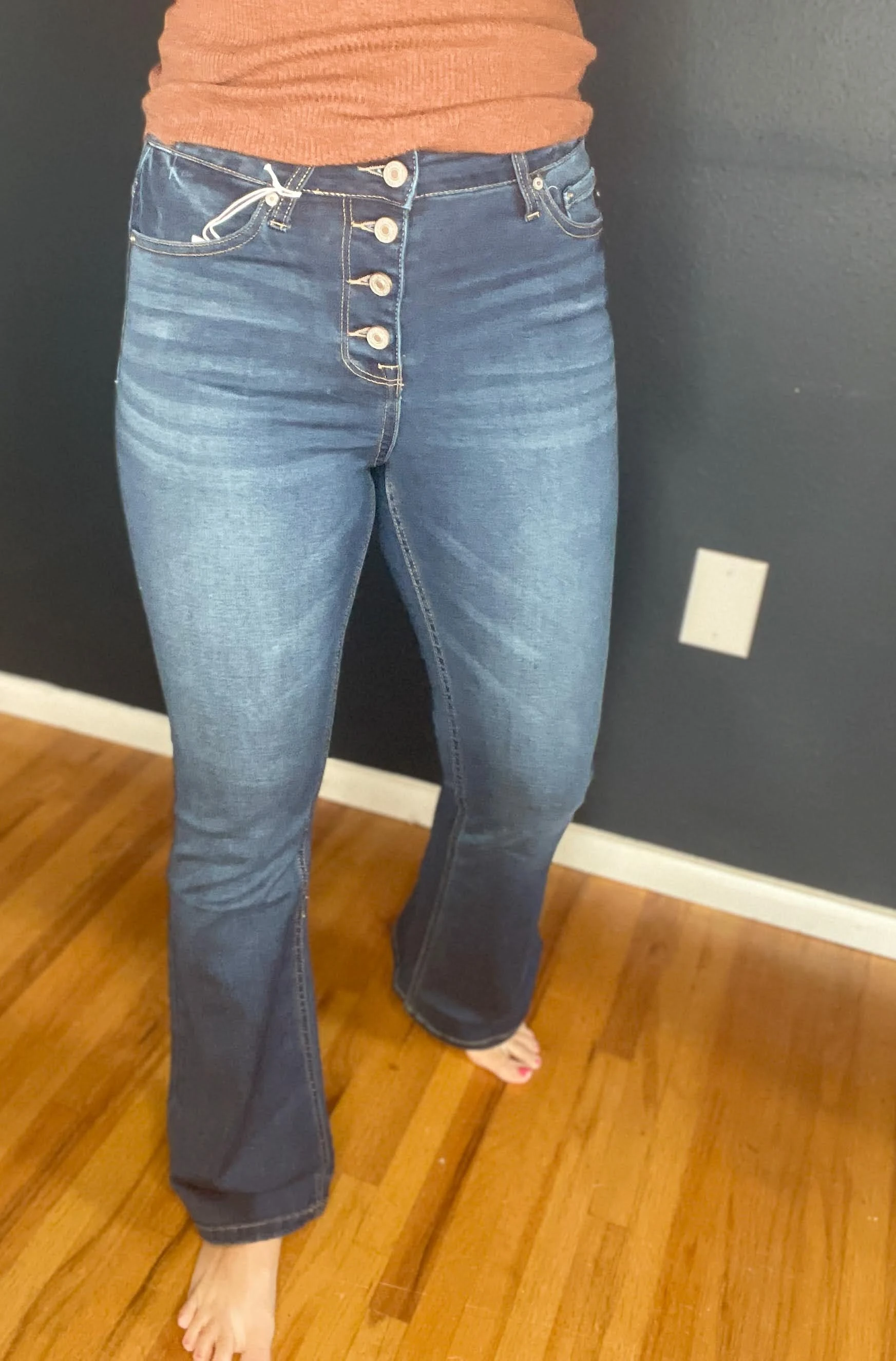 Petite bootcut jeans