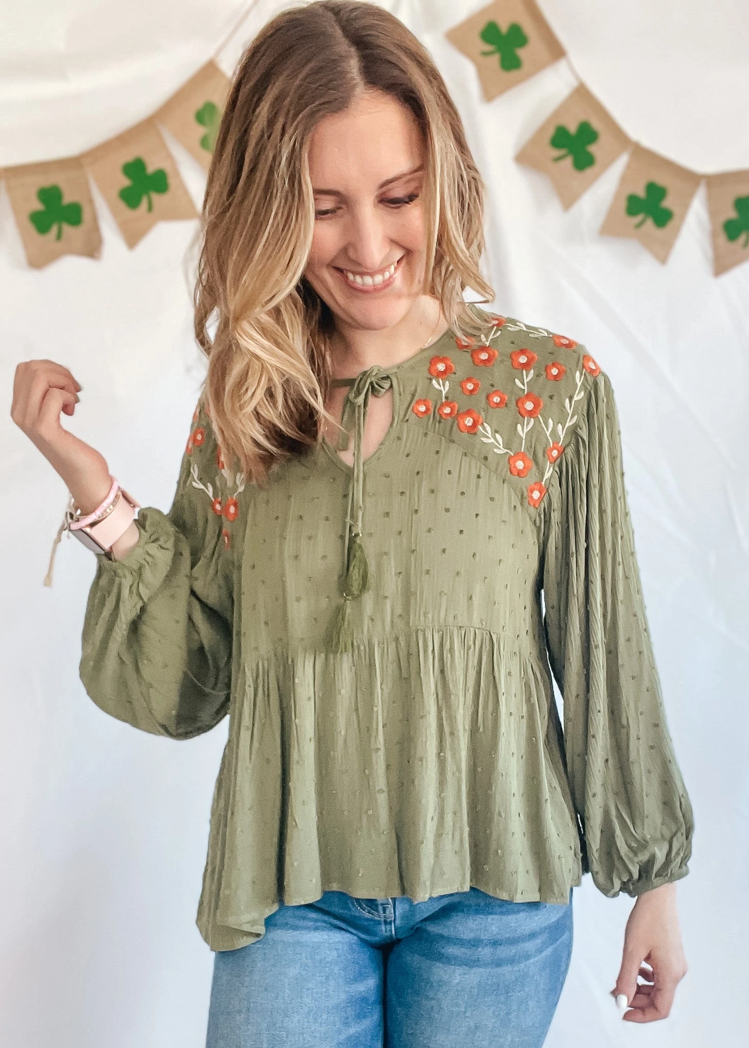 Cora Embroidered Blouse
