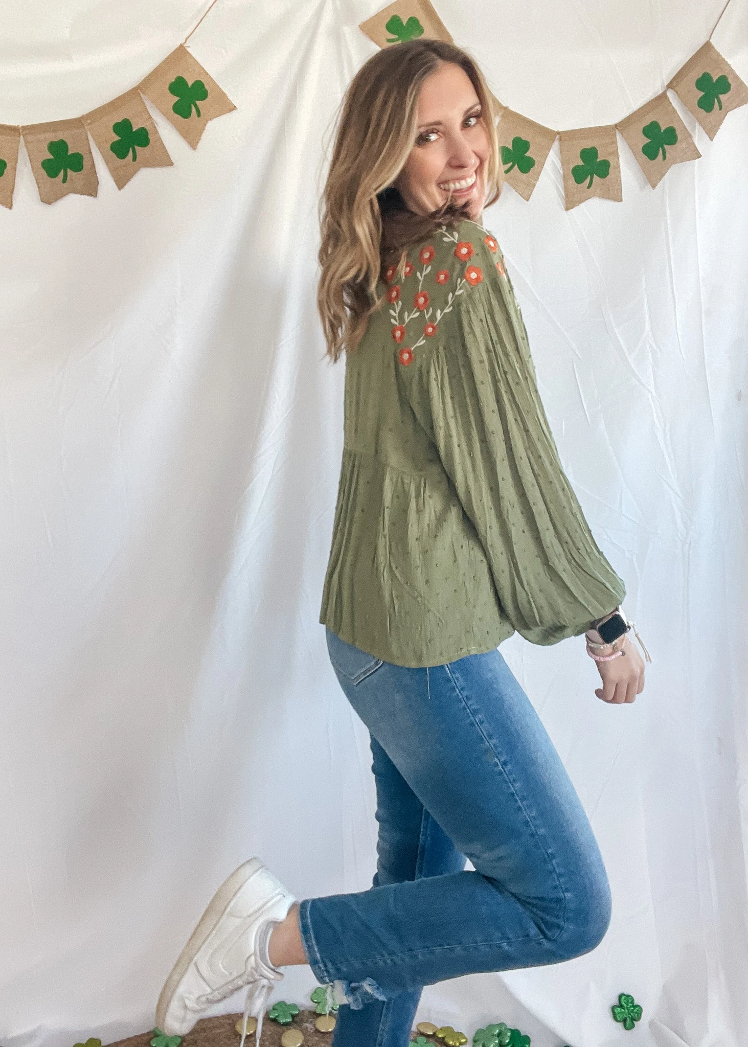 Cora Embroidered Blouse