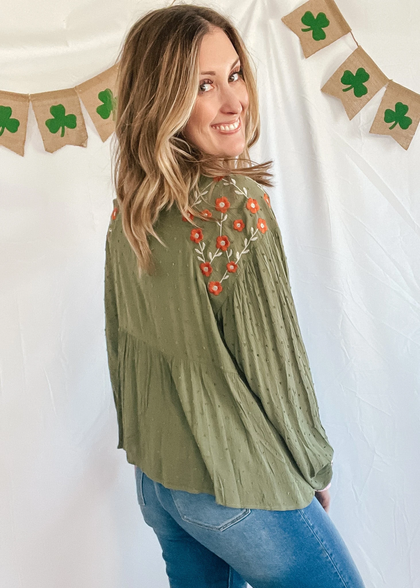 Cora Embroidered Blouse