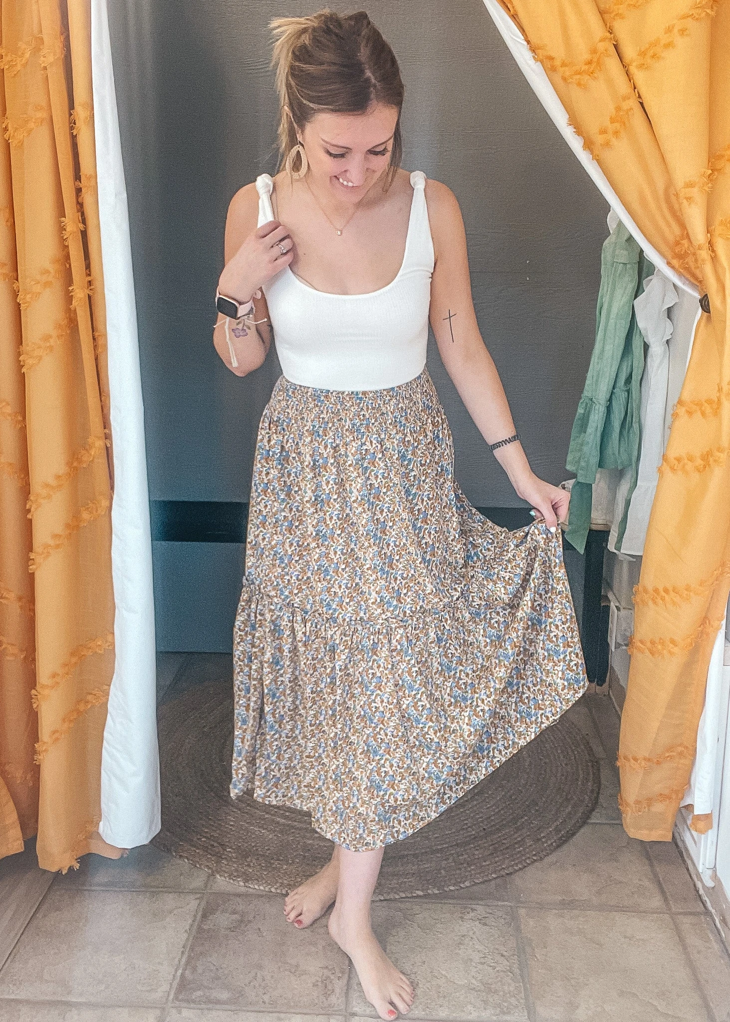 Wake Up Midi Skirt
