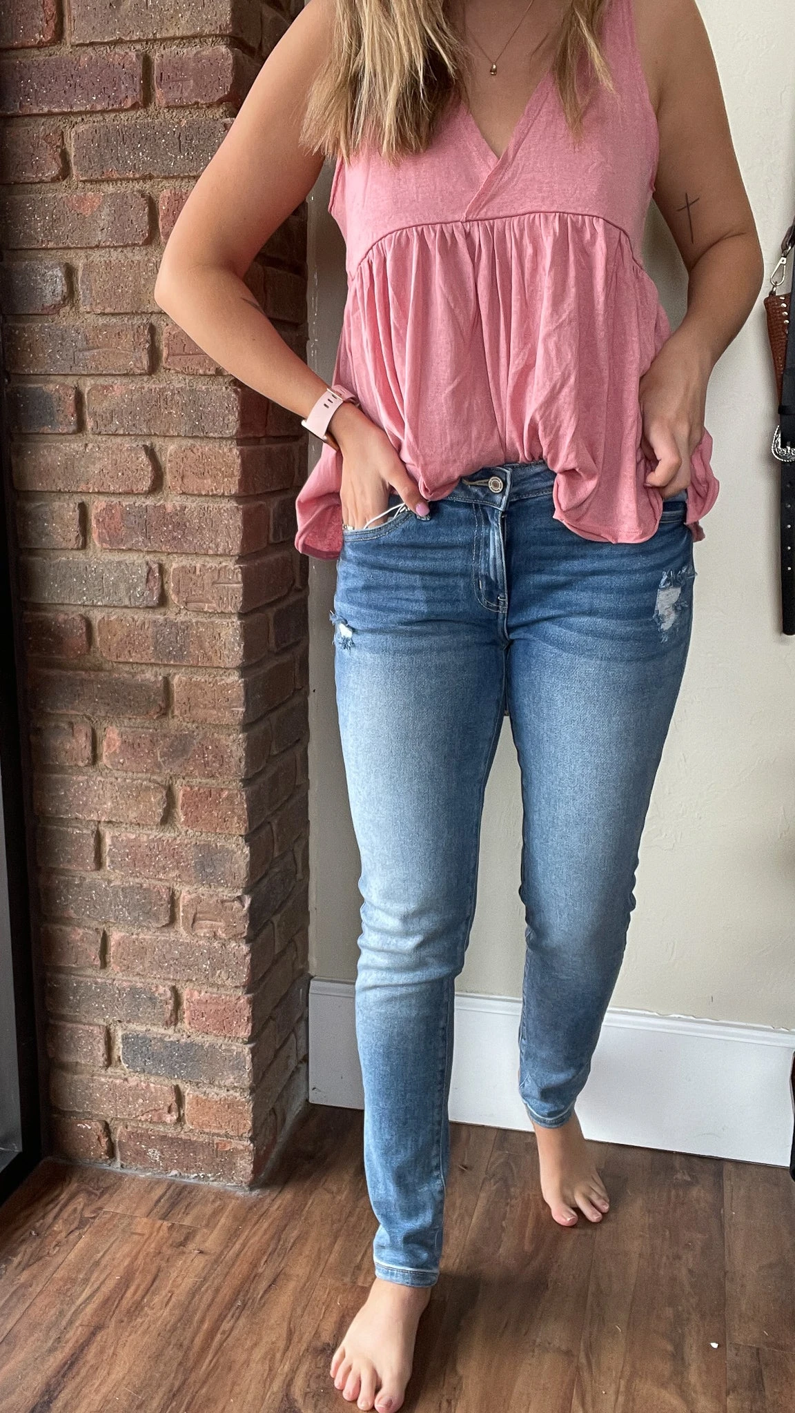 Mid Rise Skinny Jeans