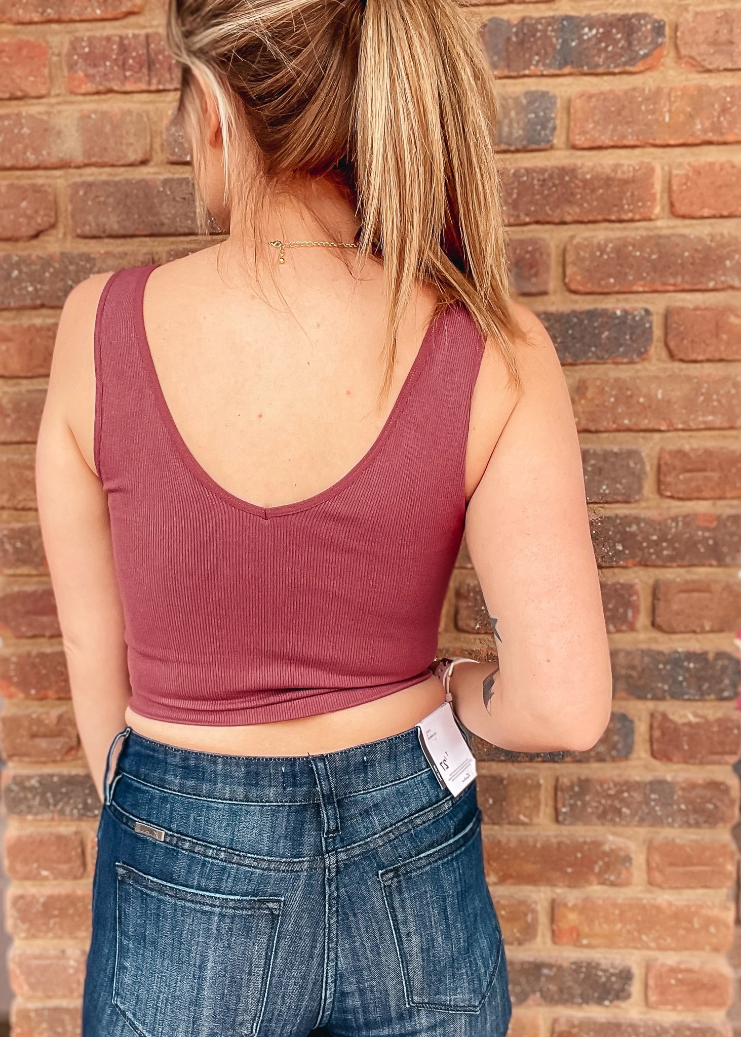 Reversible Crop Tank