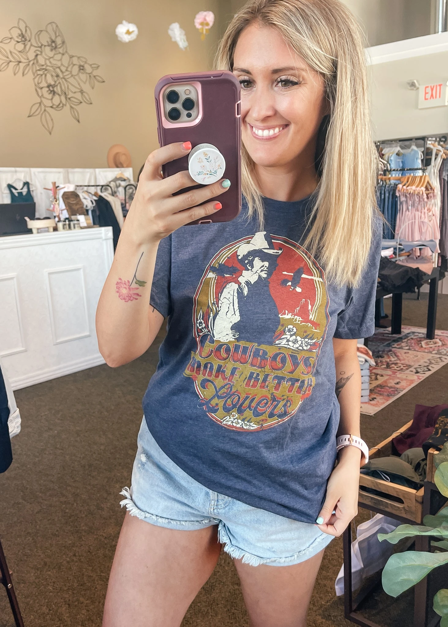 Cowboys Make Better Lovers Tee