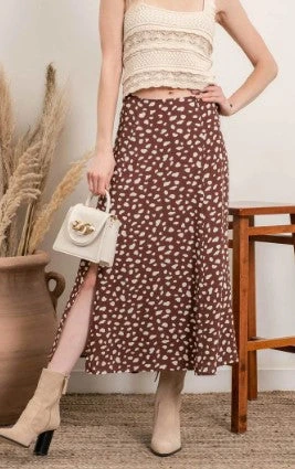 Falling Leaves Maxi Skirt