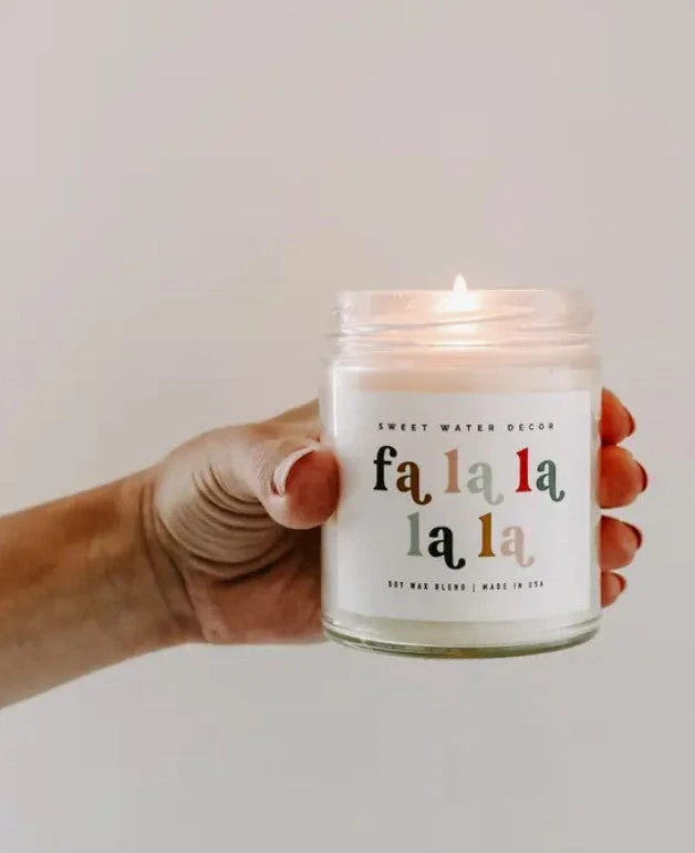 Fa la la la Candle