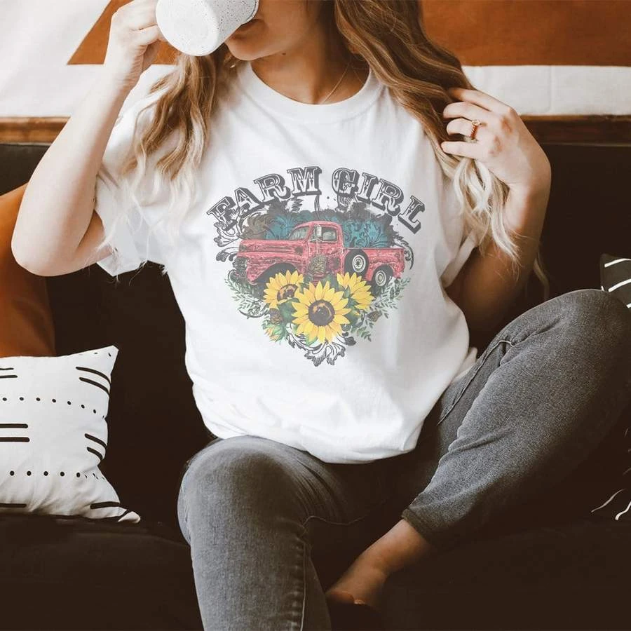 Farm Girl Graphic Tee